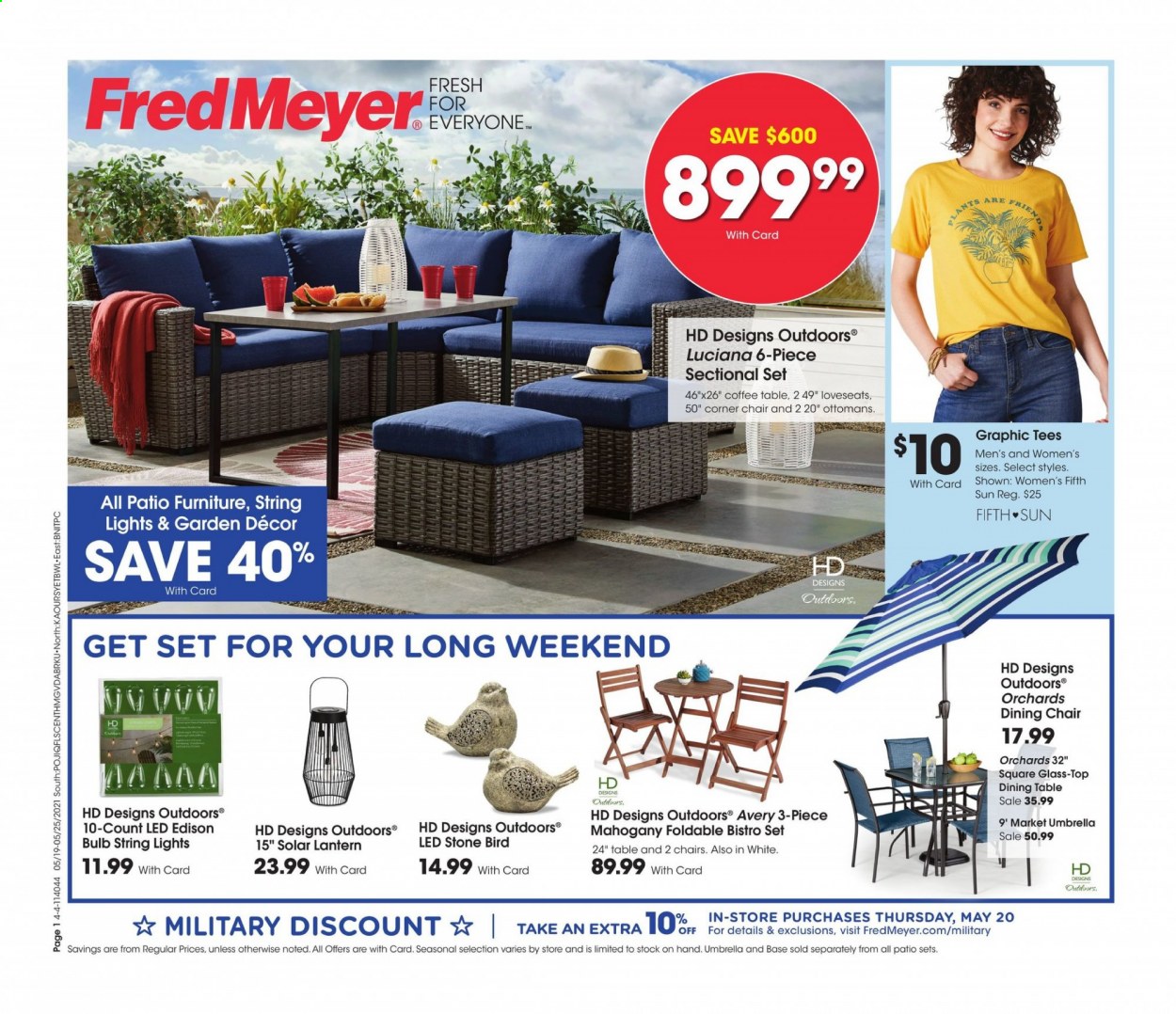 Fred Meyer ad - 05/19/2021 - 05/25/2021. Page 1