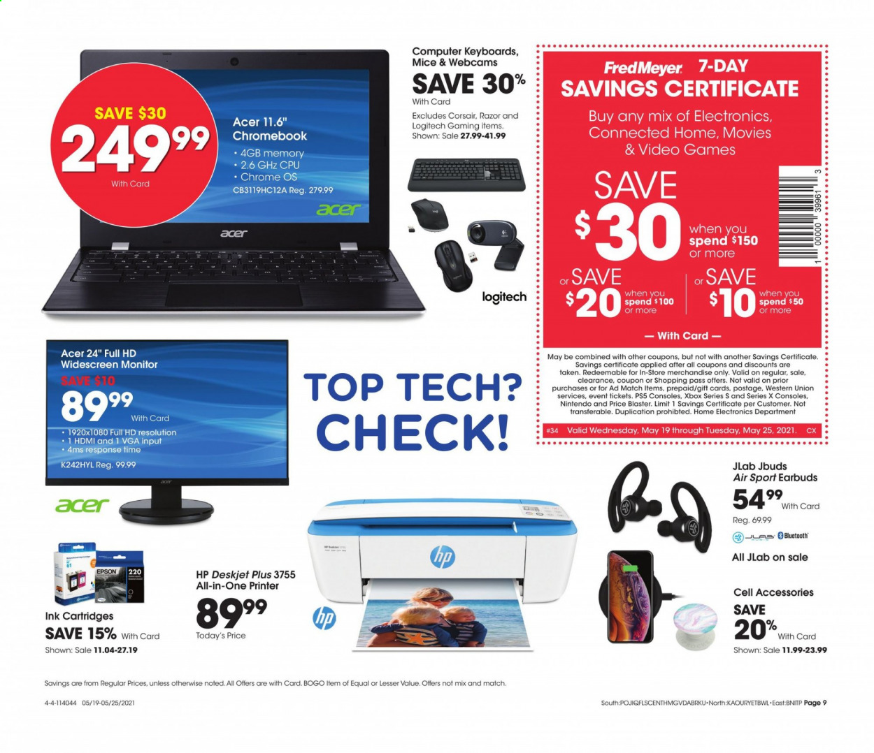 Fred Meyer ad - 05/19/2021 - 05/25/2021. Page 9
