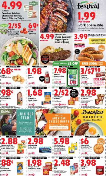 Festival Foods Flyer - 05.19.2021 - 05.25.2021.