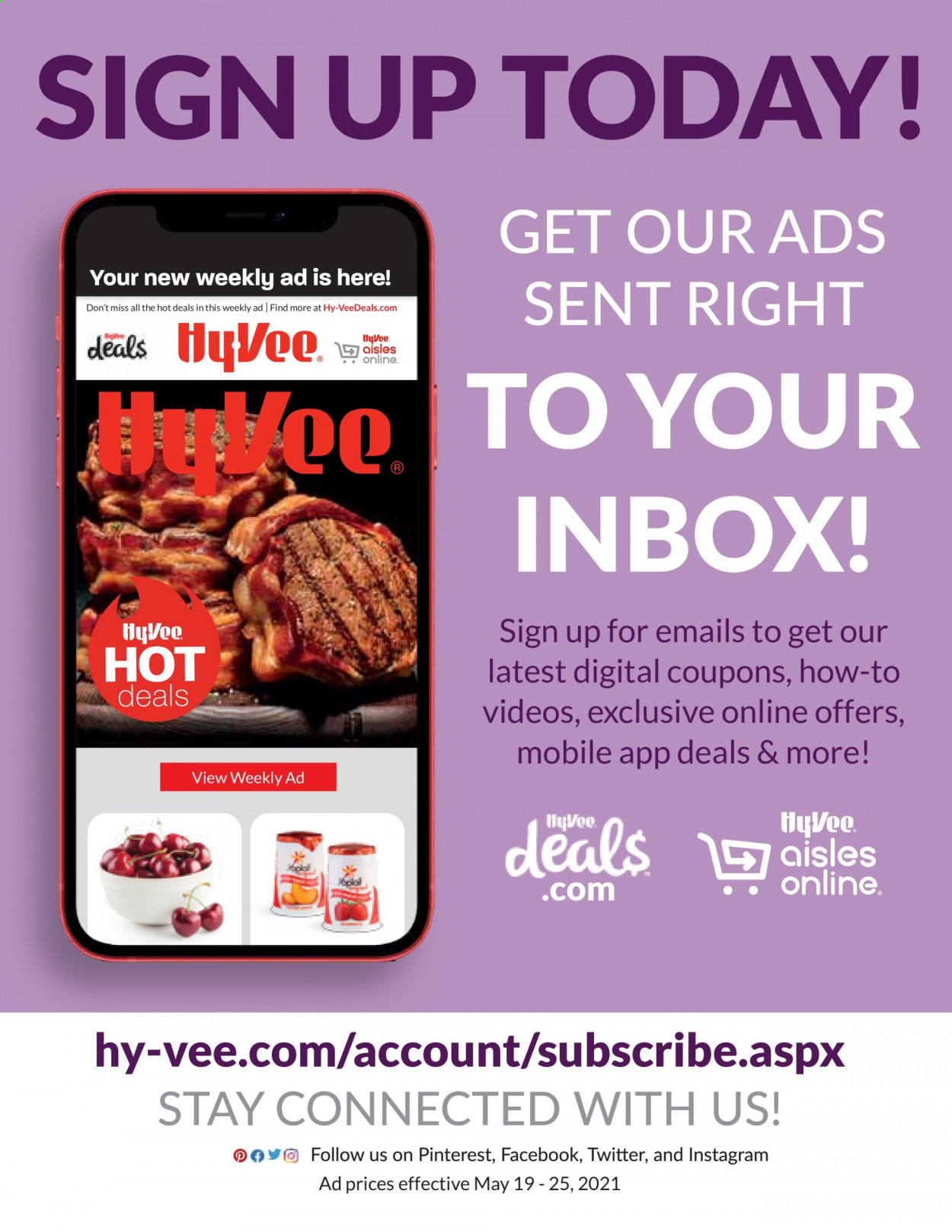 Hy-Vee ad - 05/19/2021 - 05/25/2021. Page 31