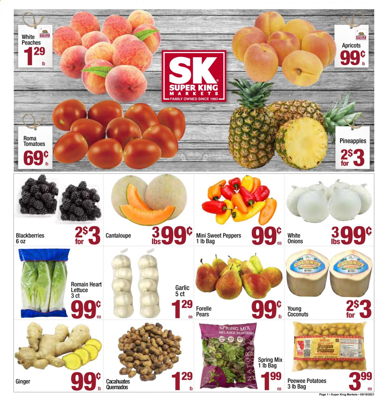 Super King Markets ad - 05/19/2021 - 05/25/2021. Page 1
