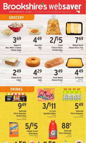 Brookshires Flyer - 05.19.2021 - 05.25.2021.