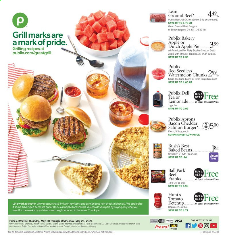 Publix ad - 05/20/2021 - 05/26/2021. Page 1