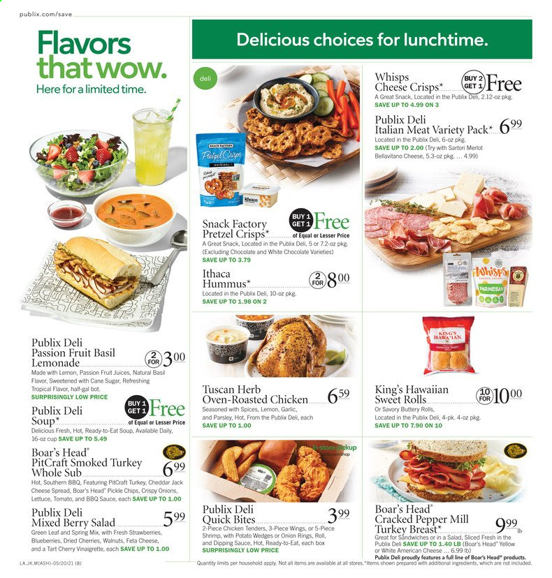 Publix ad - 05/20/2021 - 05/26/2021. Page 8