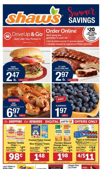 Shaw’s Flyer - 05.21.2021 - 05.27.2021.