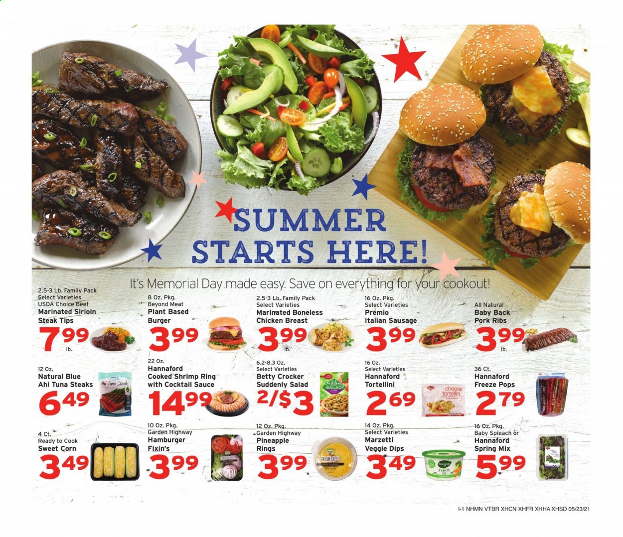 Hannaford ad - 05/23/2021 - 05/29/2021. Page 9
