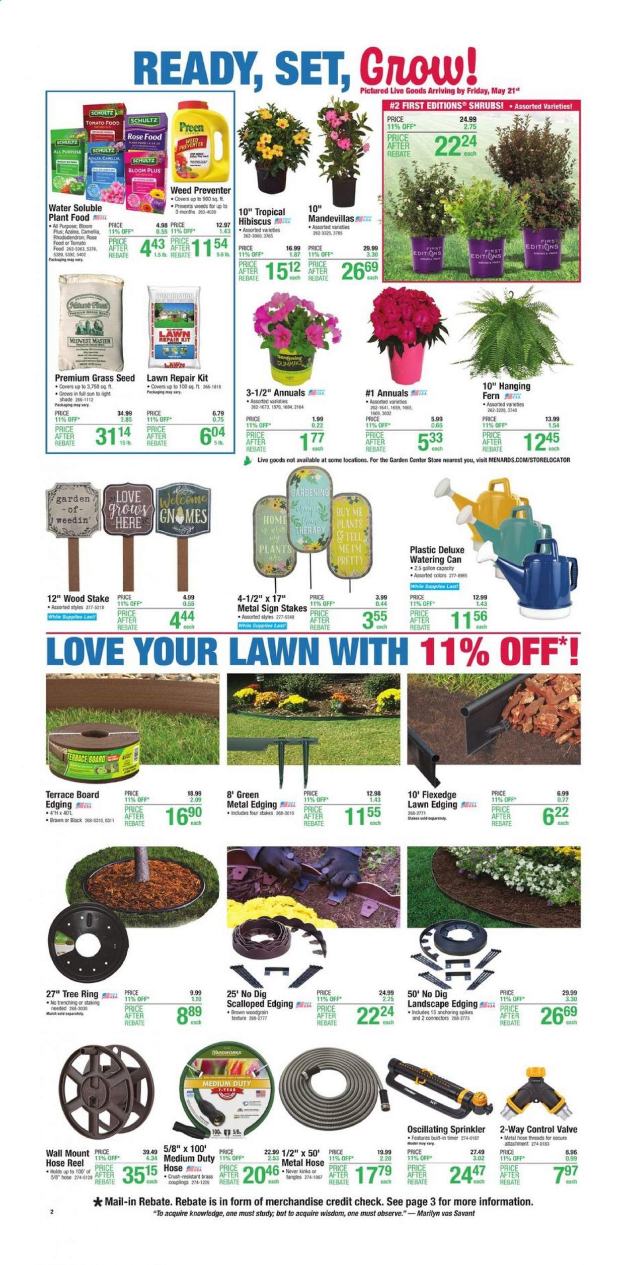 Menards ad - 05/20/2021 - 05/31/2021. Page 2