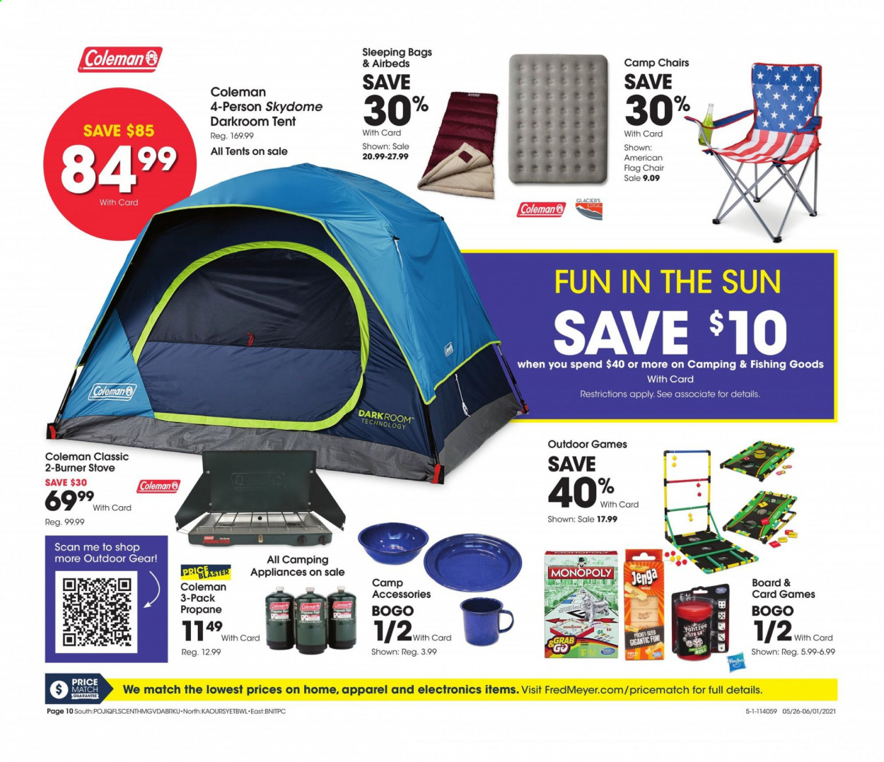 thumbnail - Fred Meyer Flyer - 05/26/2021 - 06/01/2021 - Sales products - Monopoly. Page 10.
