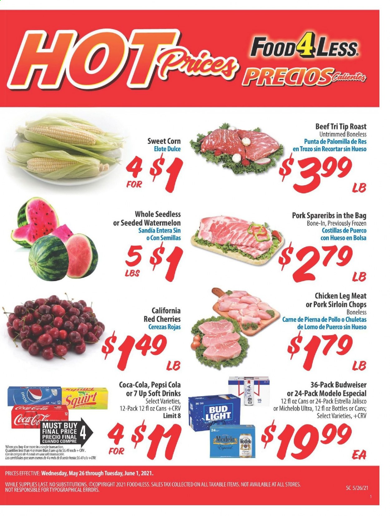 Food 4 Less ad - 05/26/2021 - 06/01/2021. Page 2