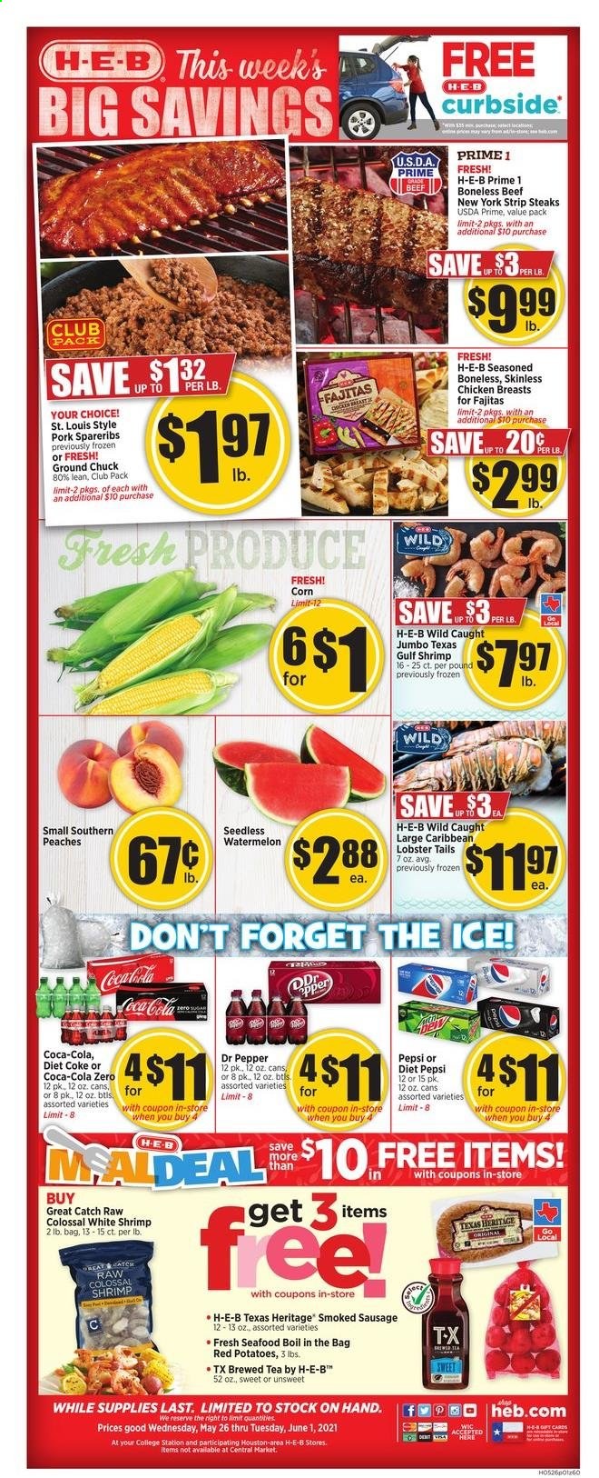 H-E-B ad - 05/26/2021 - 06/01/2021. Page 1