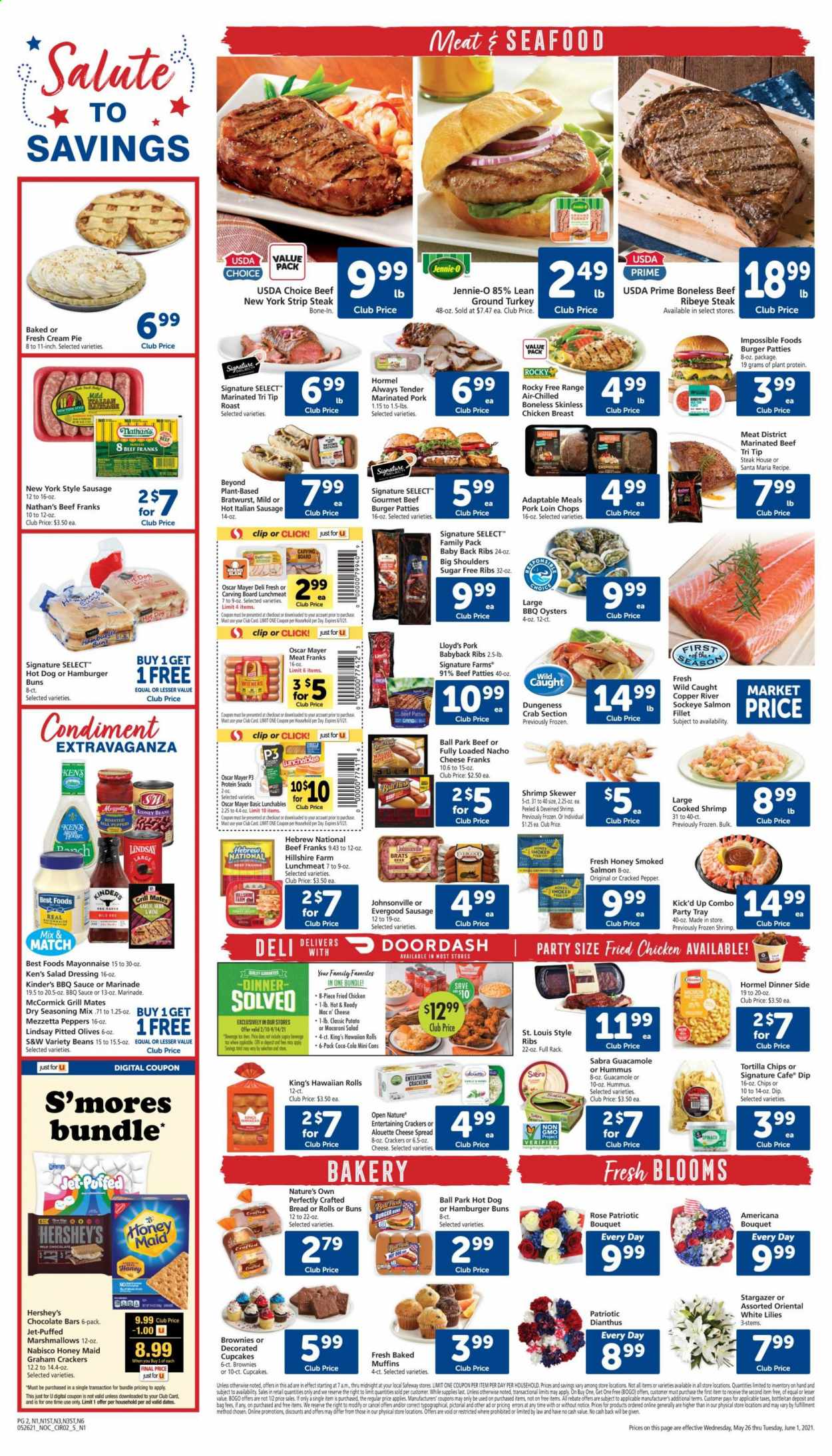 Safeway ad - 05/26/2021 - 06/01/2021. Page 2
