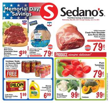 Sedano's Ad