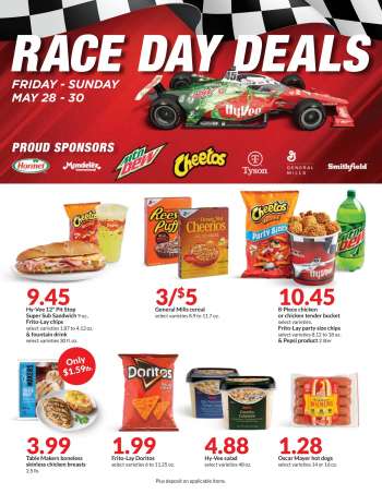 Hy-Vee Flyer - 05.28.2021 - 05.30.2021.