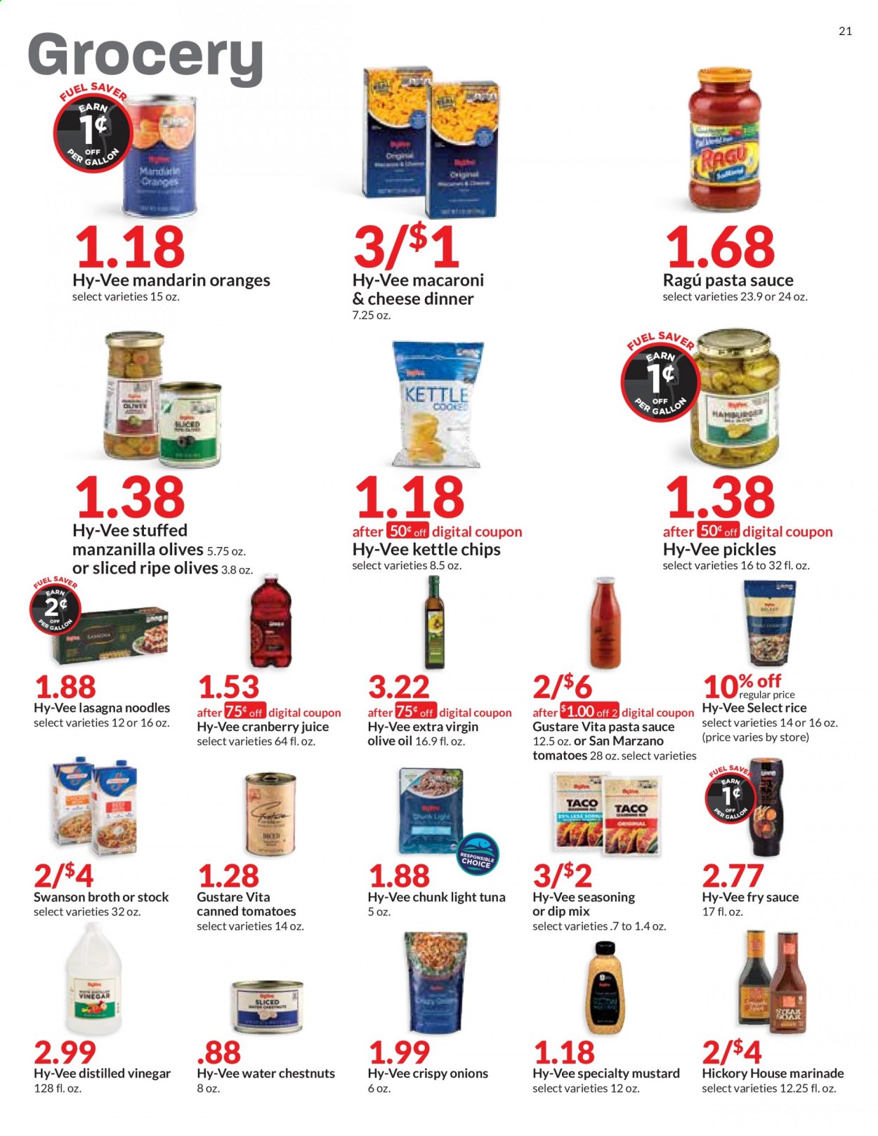 Hy-Vee ad - 05/26/2021 - 06/01/2021. Page 21