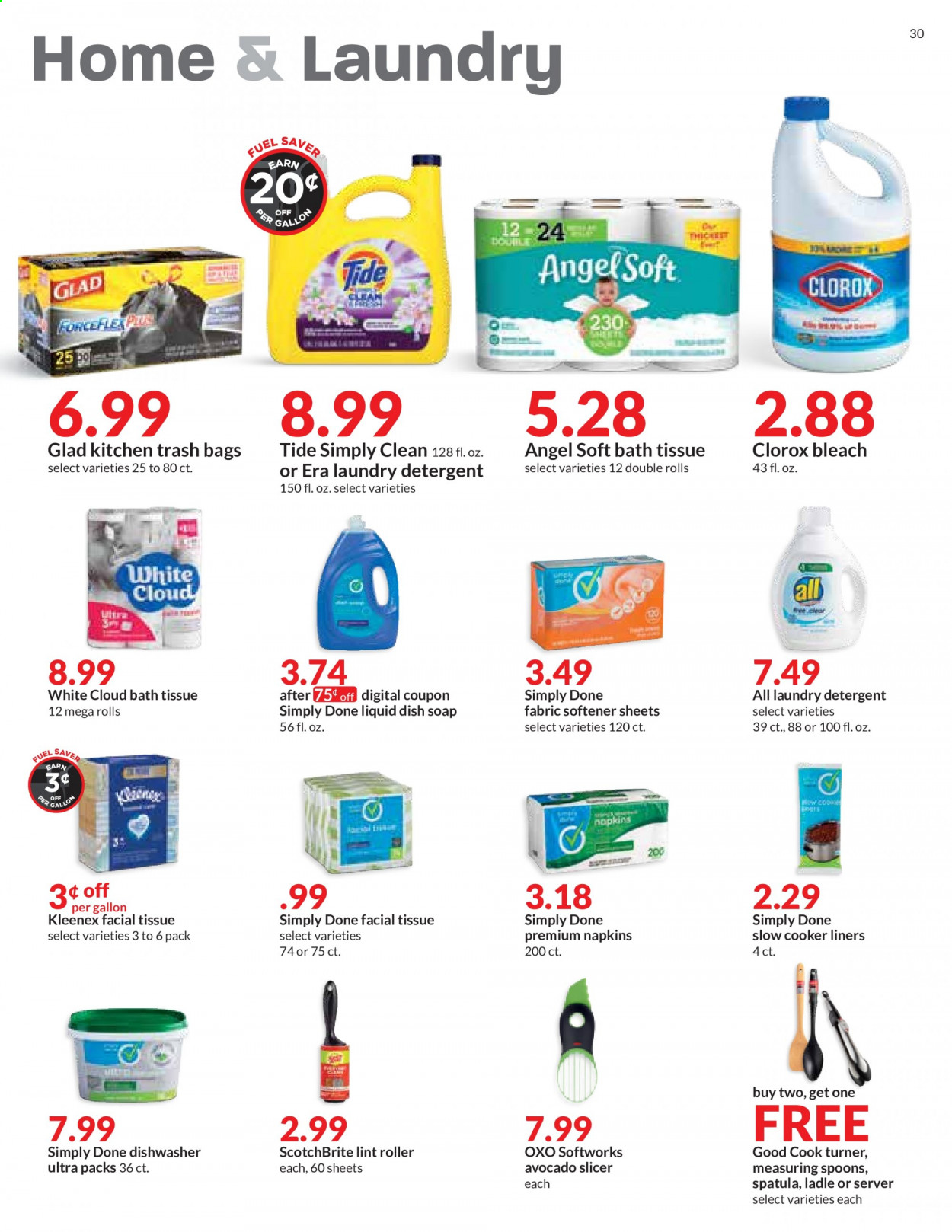 Hy-Vee ad - 05/26/2021 - 06/01/2021. Page 30