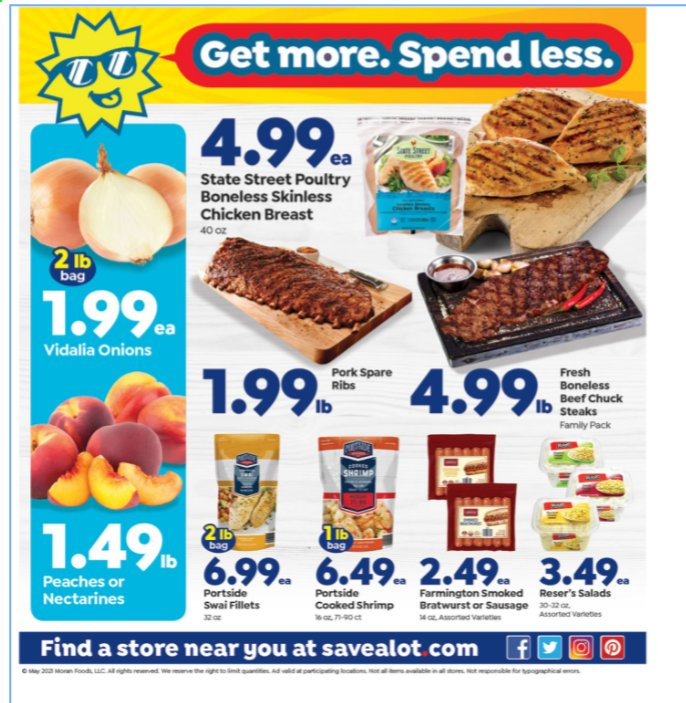 Save a Lot ad - 05/26/2021 - 06/01/2021. Page 4