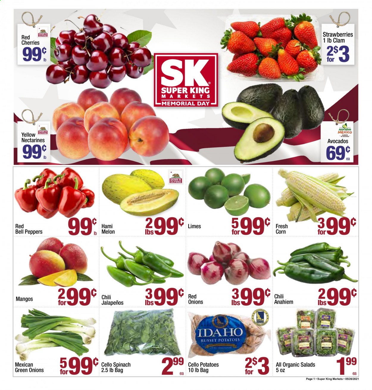Super King Markets ad - 05/26/2021 - 06/01/2021. Page 1