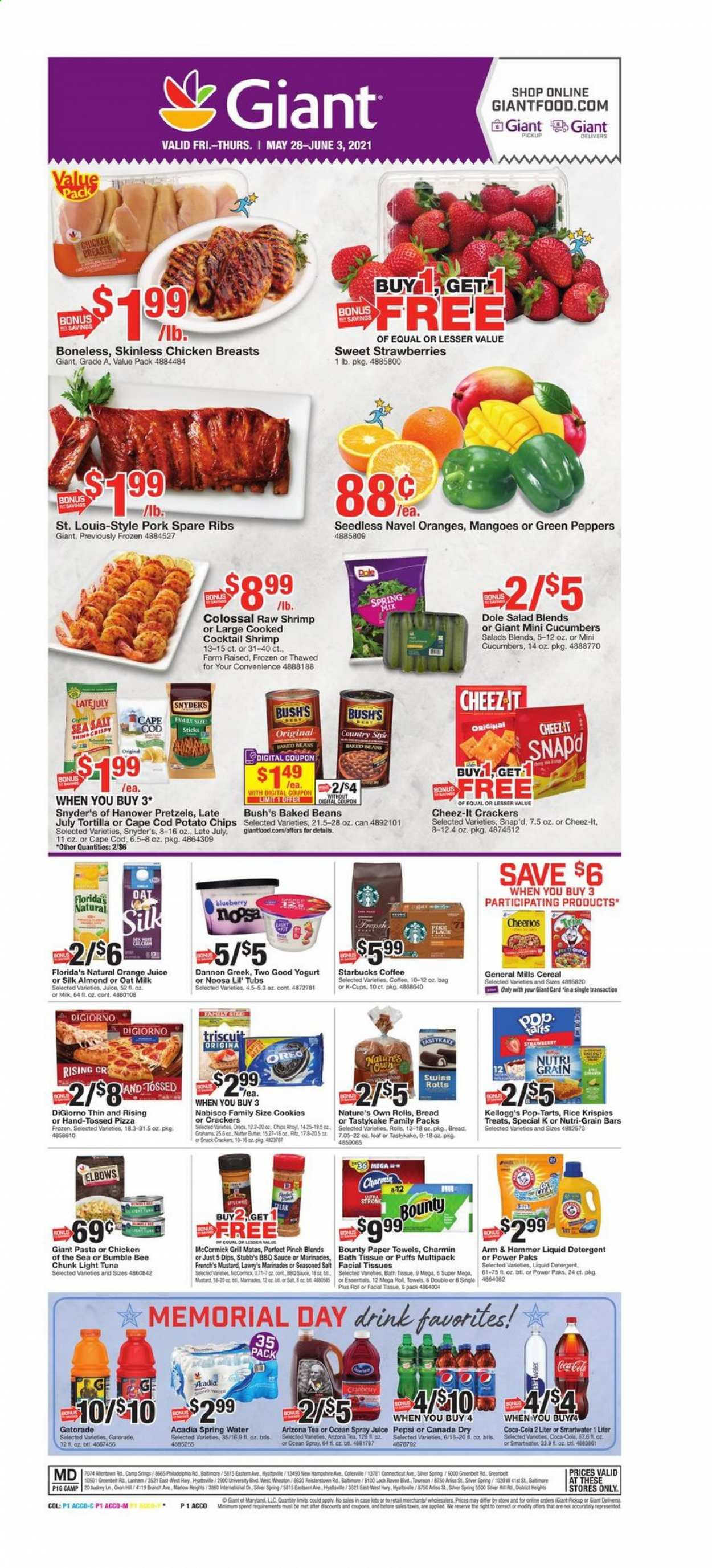 Giant Food ad - 05/28/2021 - 06/03/2021. Page 1