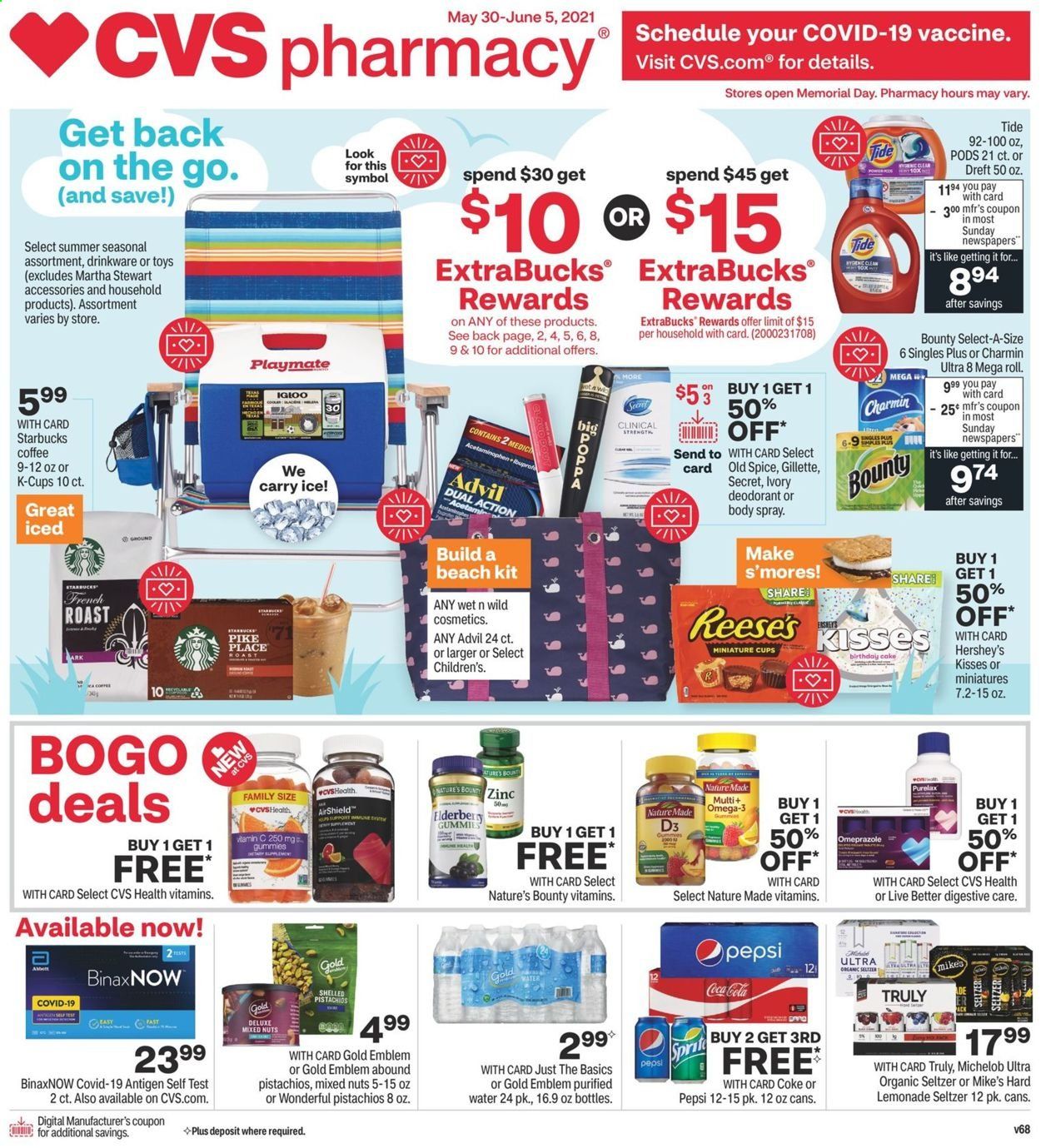 CVS Pharmacy ad - 05/30/2021 - 06/05/2021. Page 1