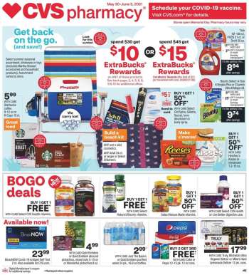 CVS Pharmacy Flyer - 05.30.2021 - 06.05.2021.