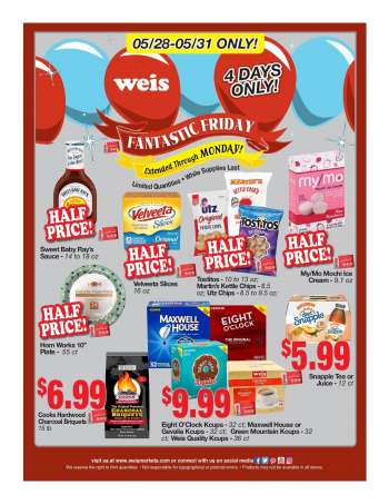 Weis Flyer - 05.28.2021 - 05.31.2021.