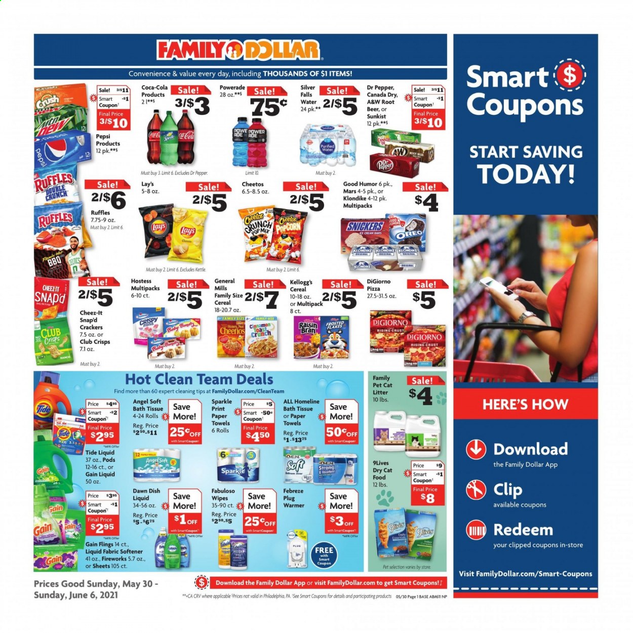 Family Dollar ad - 05/30/2021 - 06/06/2021. Page 1