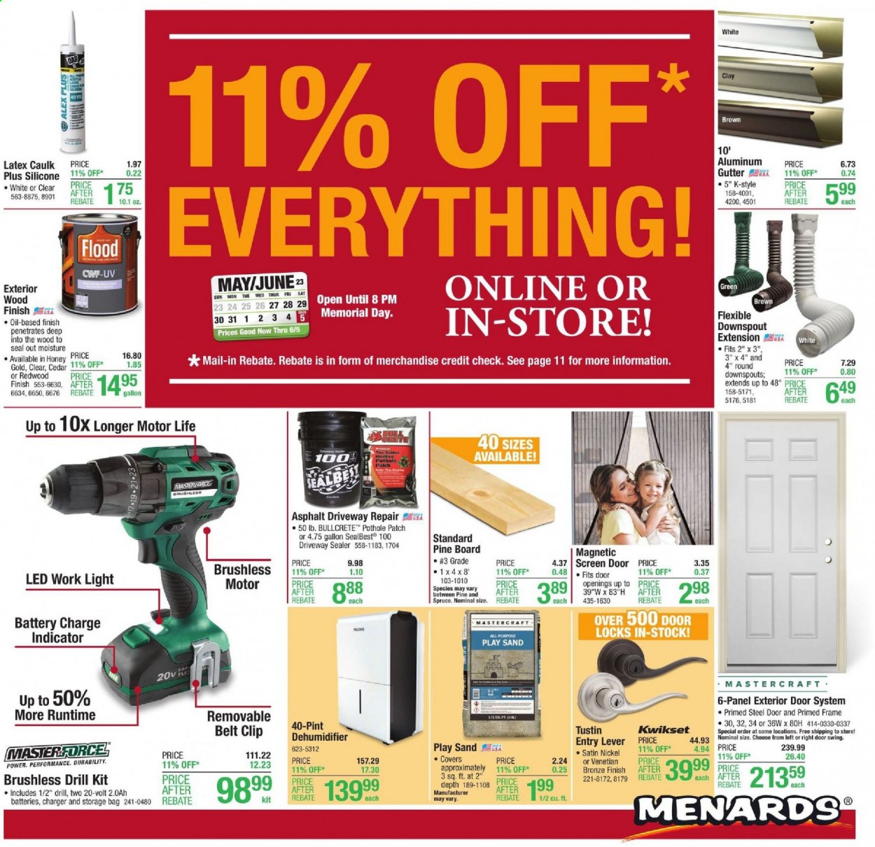 Menards ad - 05/27/2021 - 06/05/2021. Page 1