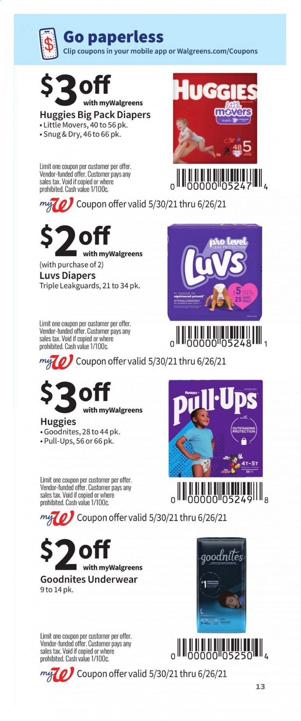 Walgreens ad - 05/30/2021 - 06/26/2021. Page 13