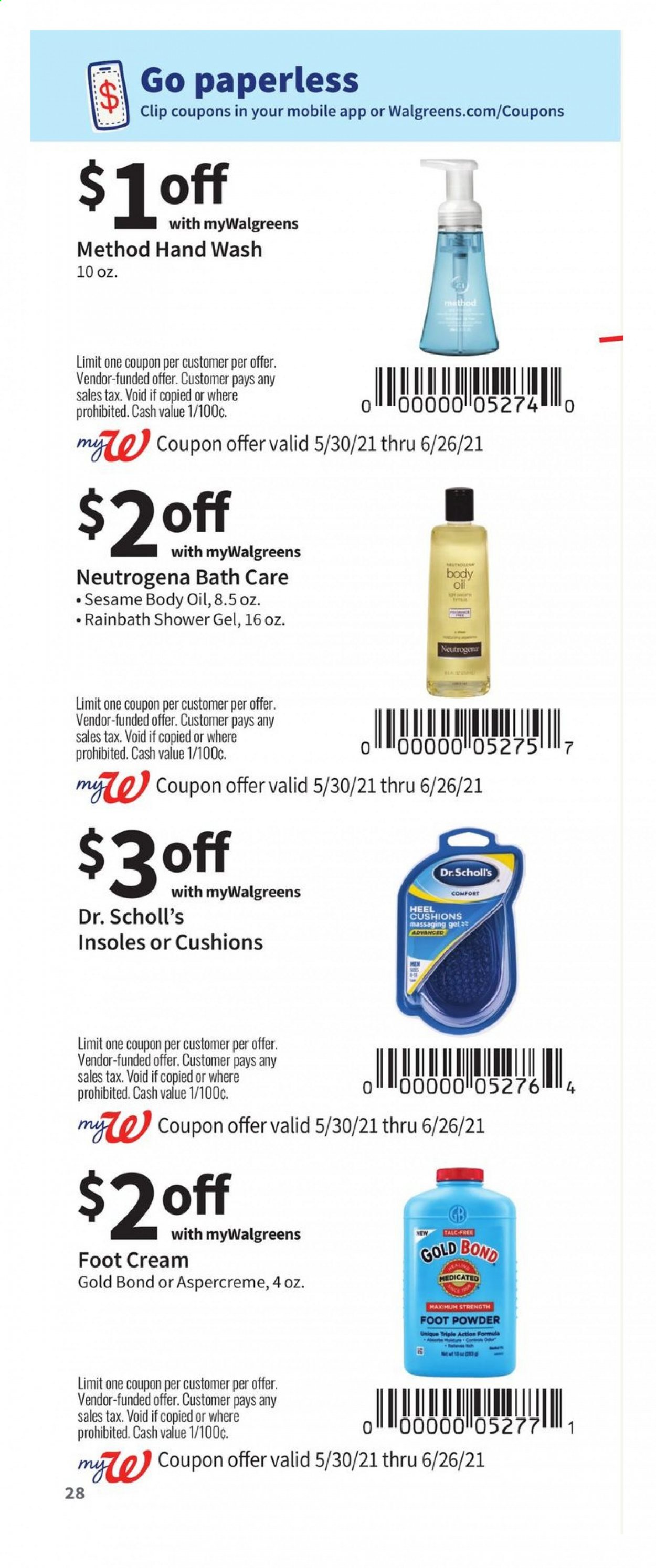 Walgreens ad - 05/30/2021 - 06/26/2021. Page 28