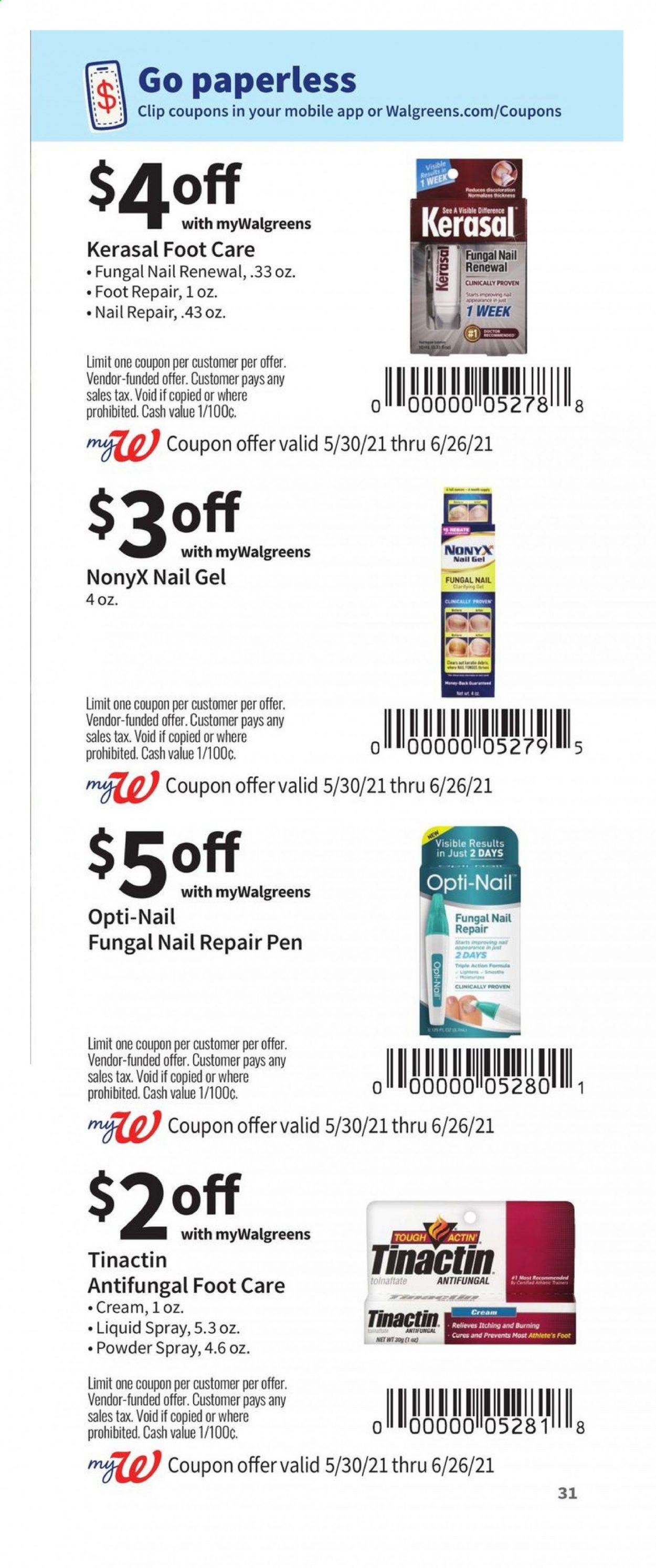 Walgreens ad - 05/30/2021 - 06/26/2021. Page 31