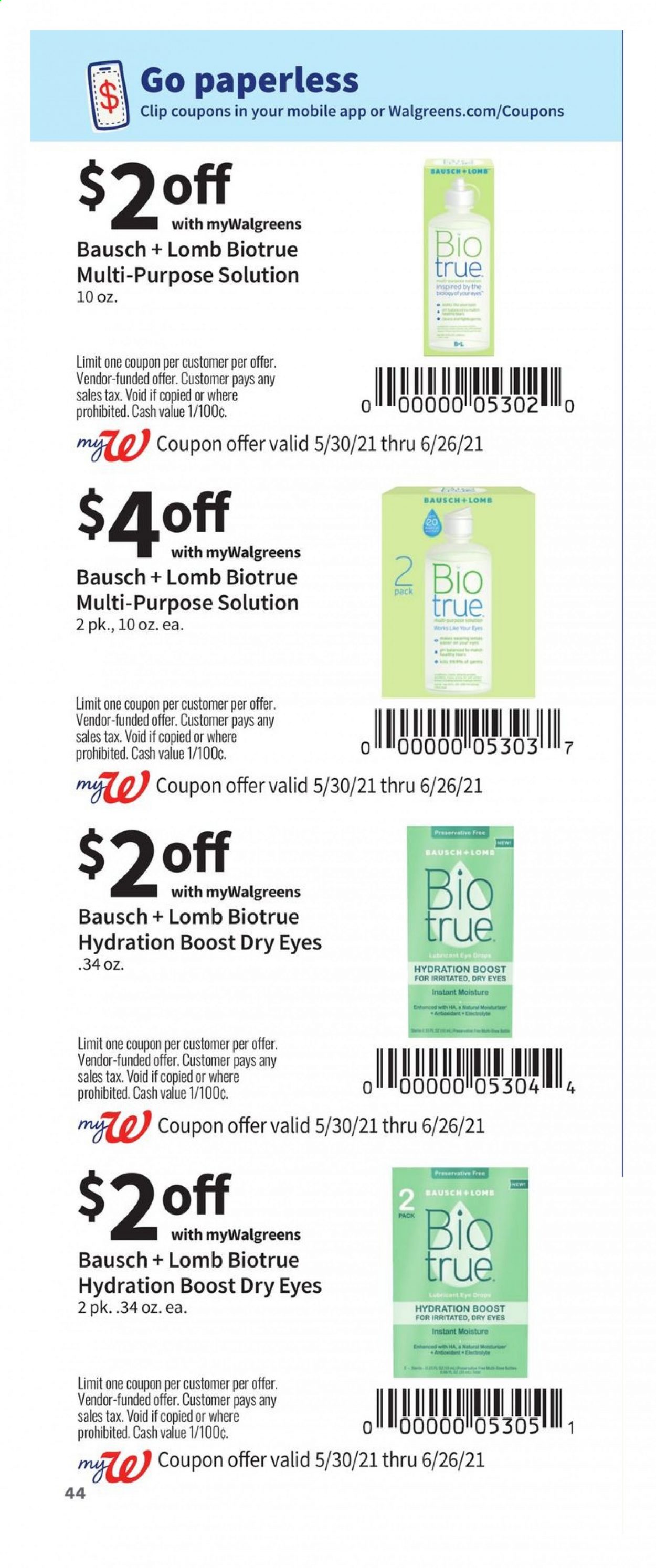 Walgreens ad - 05/30/2021 - 06/26/2021. Page 44