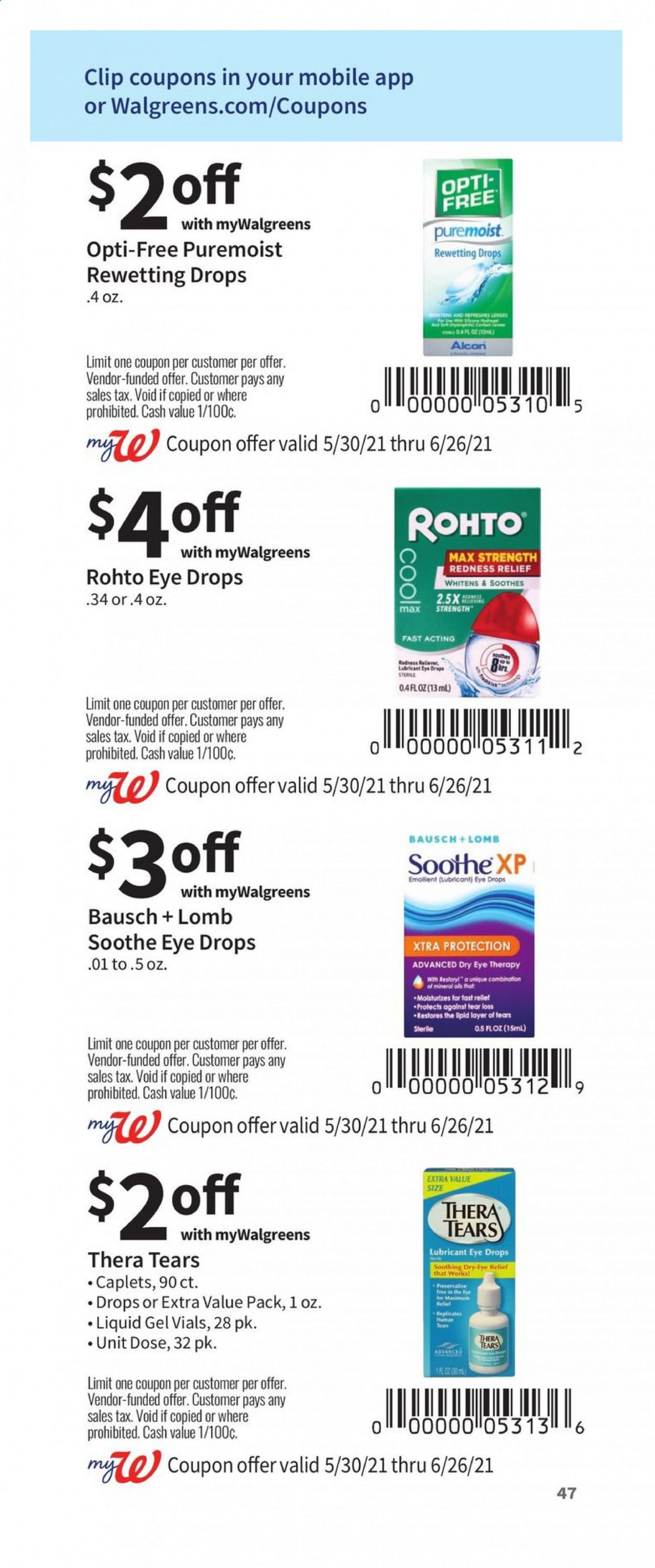 Walgreens ad - 05/30/2021 - 06/26/2021. Page 47