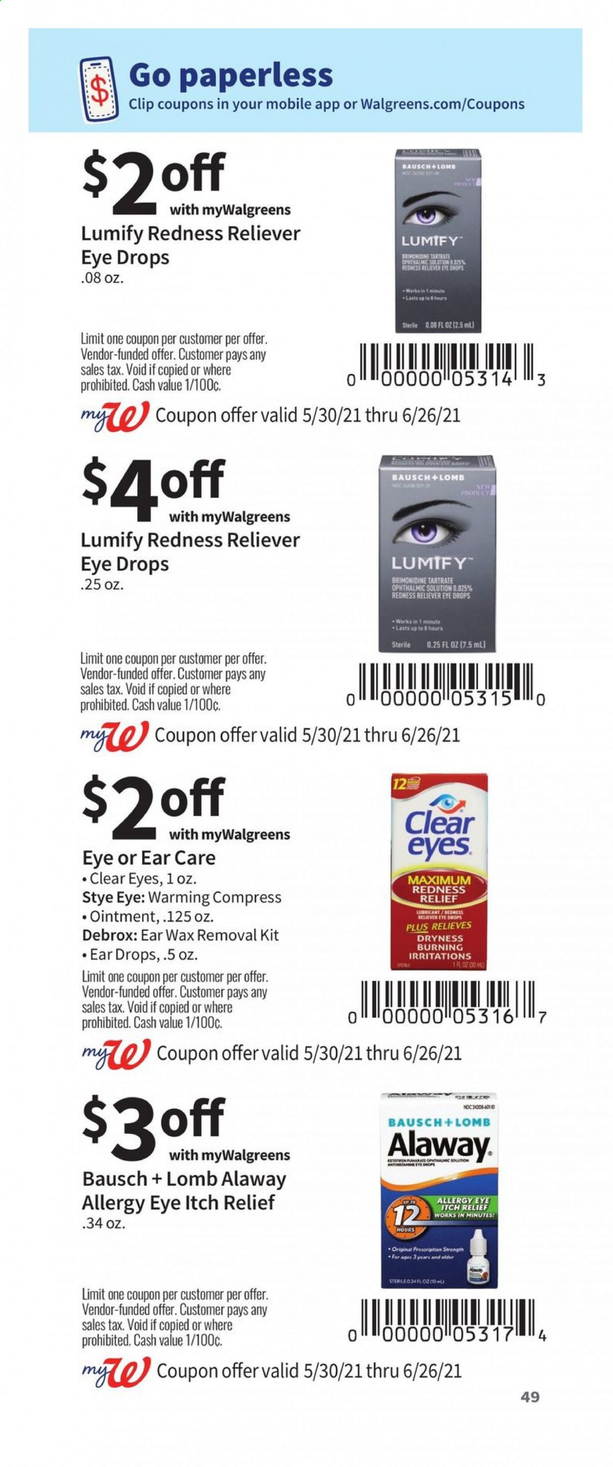 Walgreens ad - 05/30/2021 - 06/26/2021. Page 49