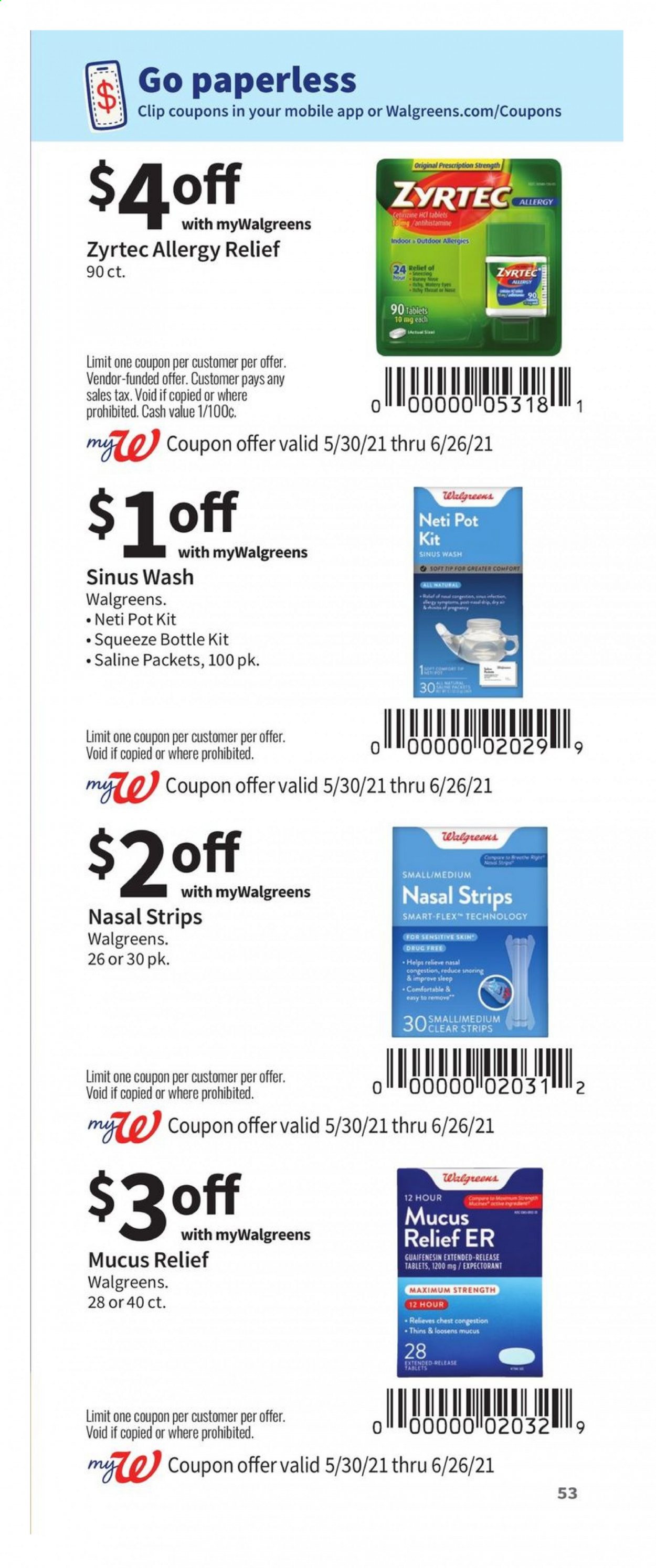 Walgreens ad - 05/30/2021 - 06/26/2021. Page 53