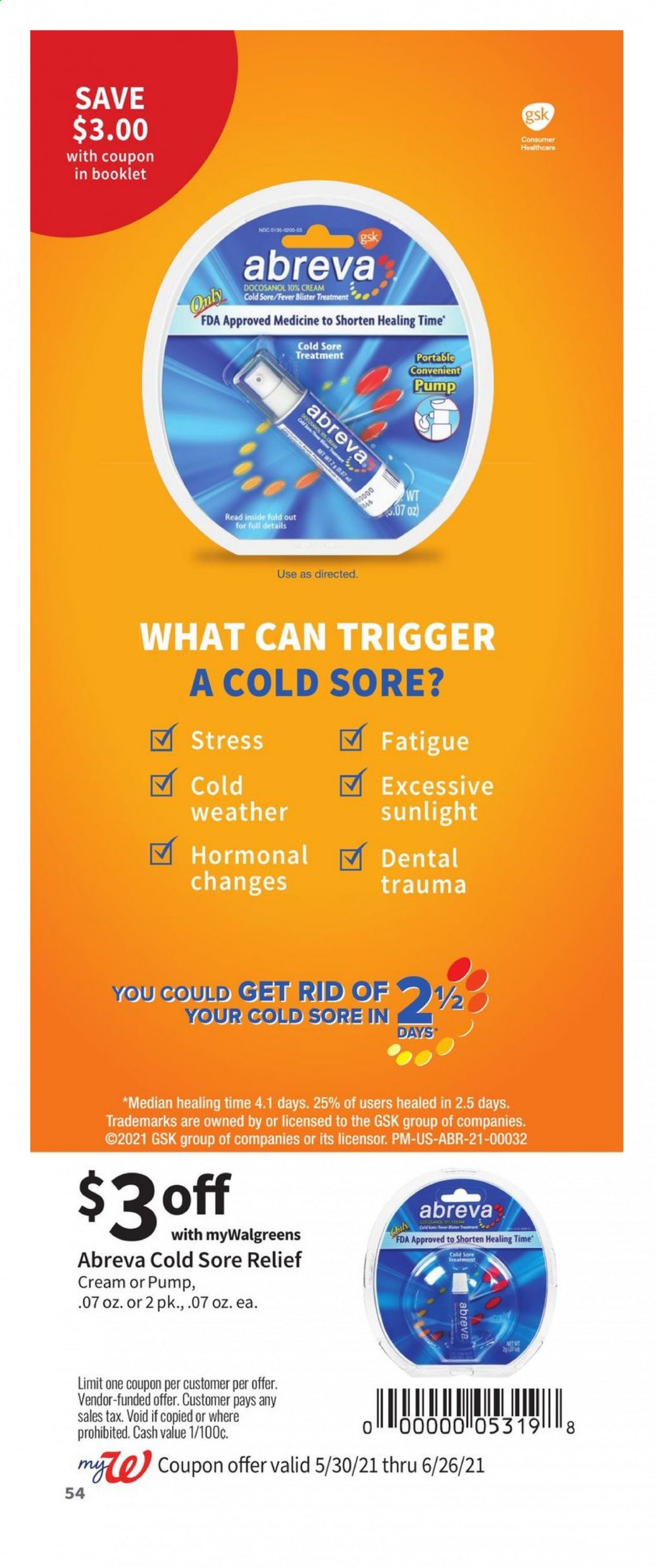 Walgreens ad - 05/30/2021 - 06/26/2021. Page 54