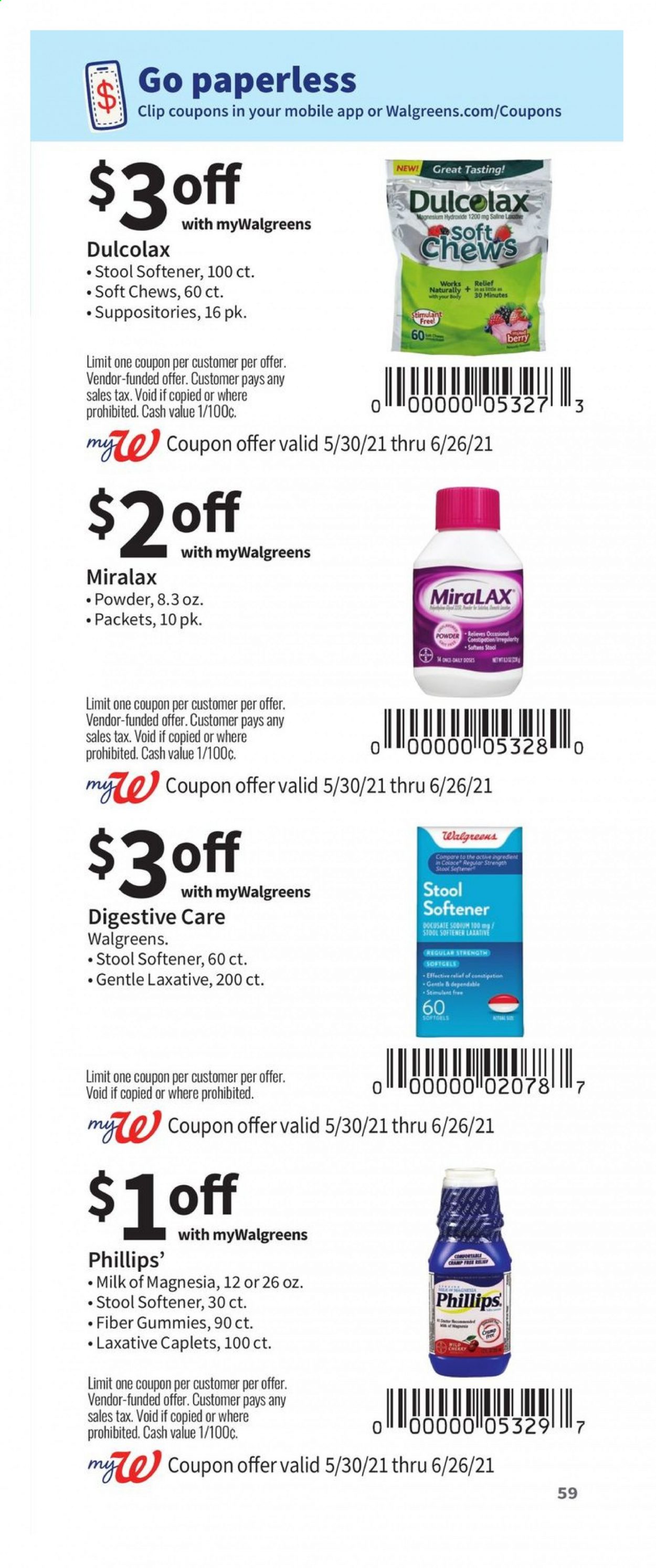 Walgreens ad - 05/30/2021 - 06/26/2021. Page 59
