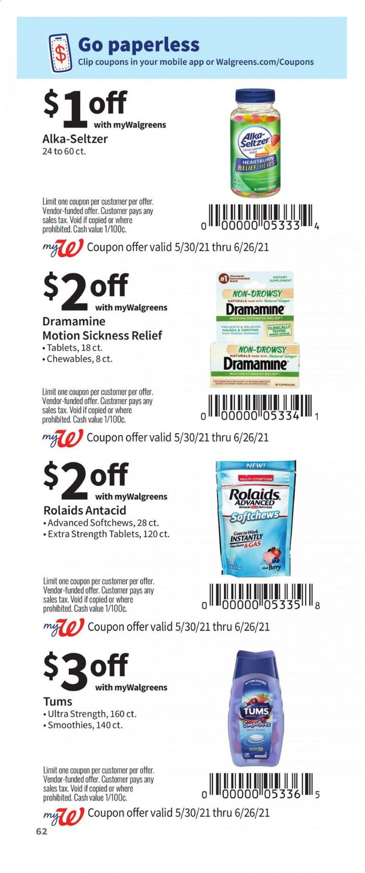 Walgreens ad - 05/30/2021 - 06/26/2021. Page 62