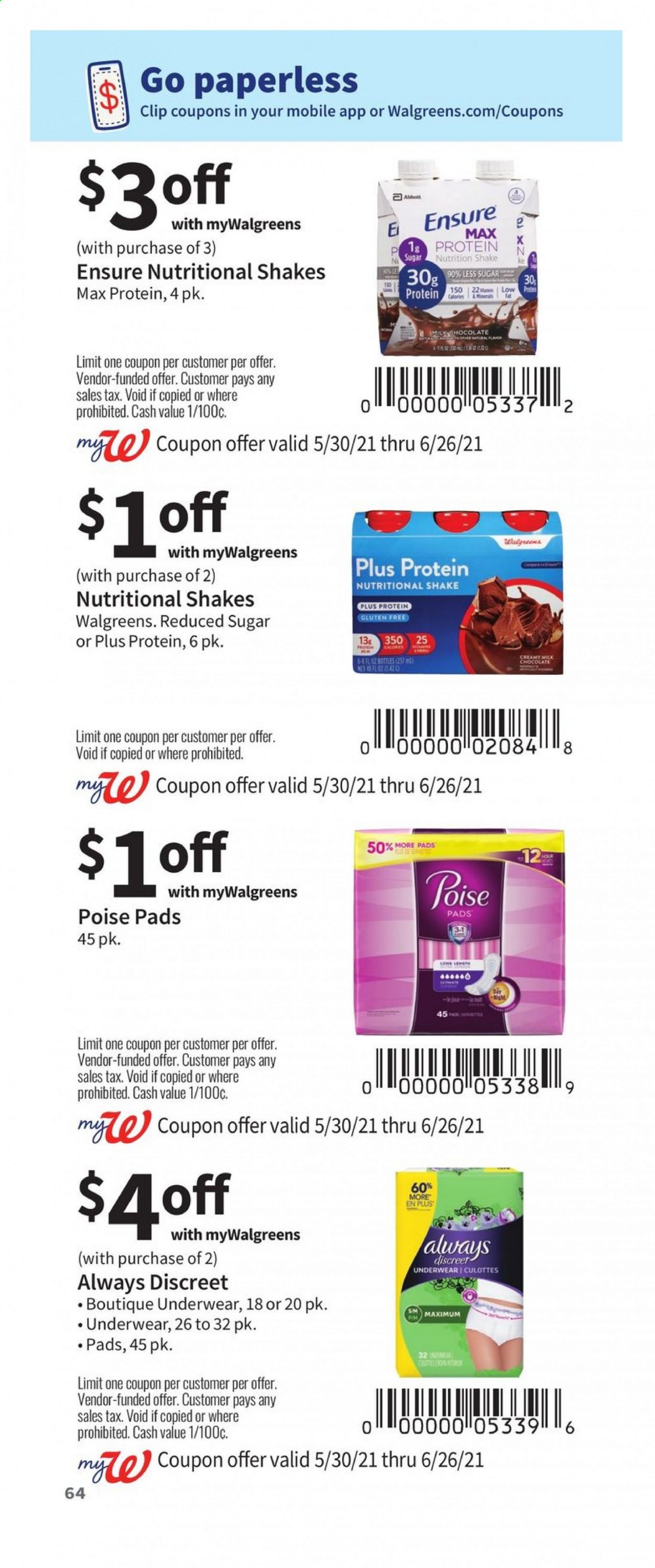 Walgreens ad - 05/30/2021 - 06/26/2021. Page 64