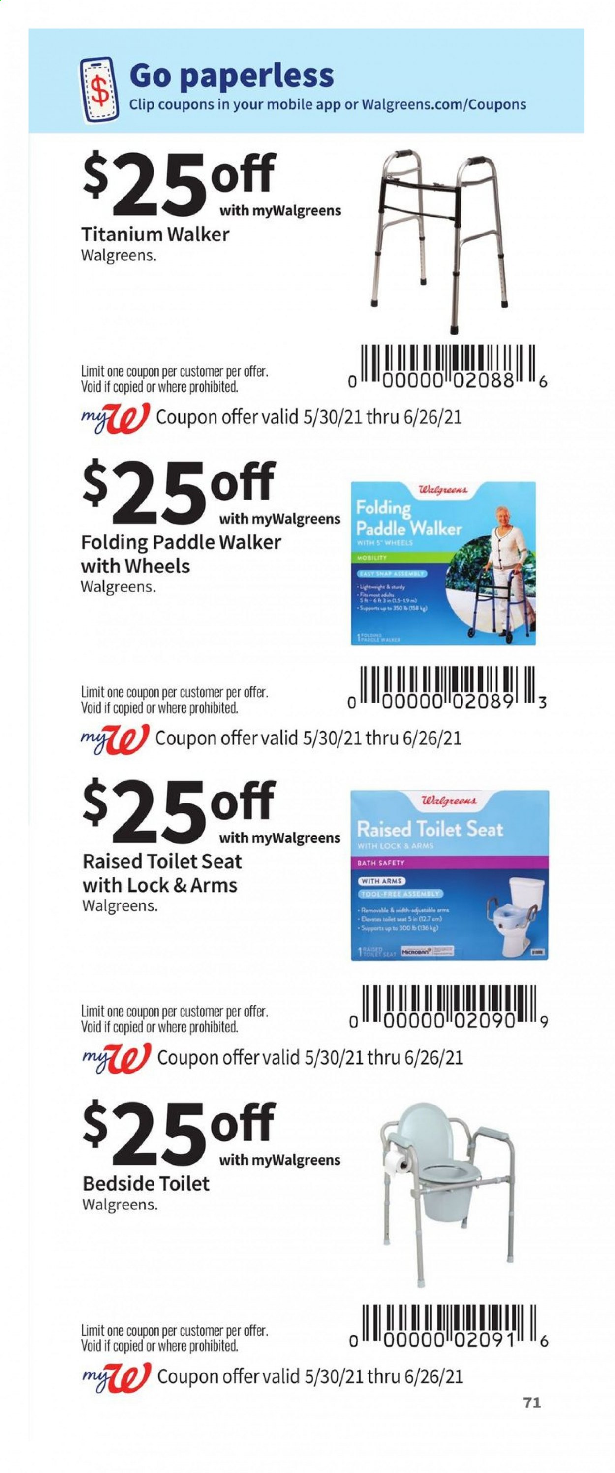 Walgreens ad - 05/30/2021 - 06/26/2021. Page 71