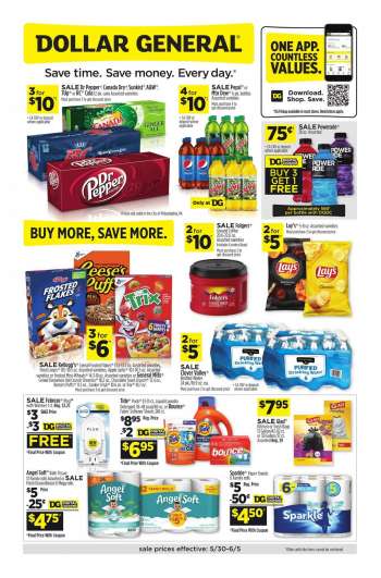 Dollar General Flyer - 05.30.2021 - 06.05.2021.