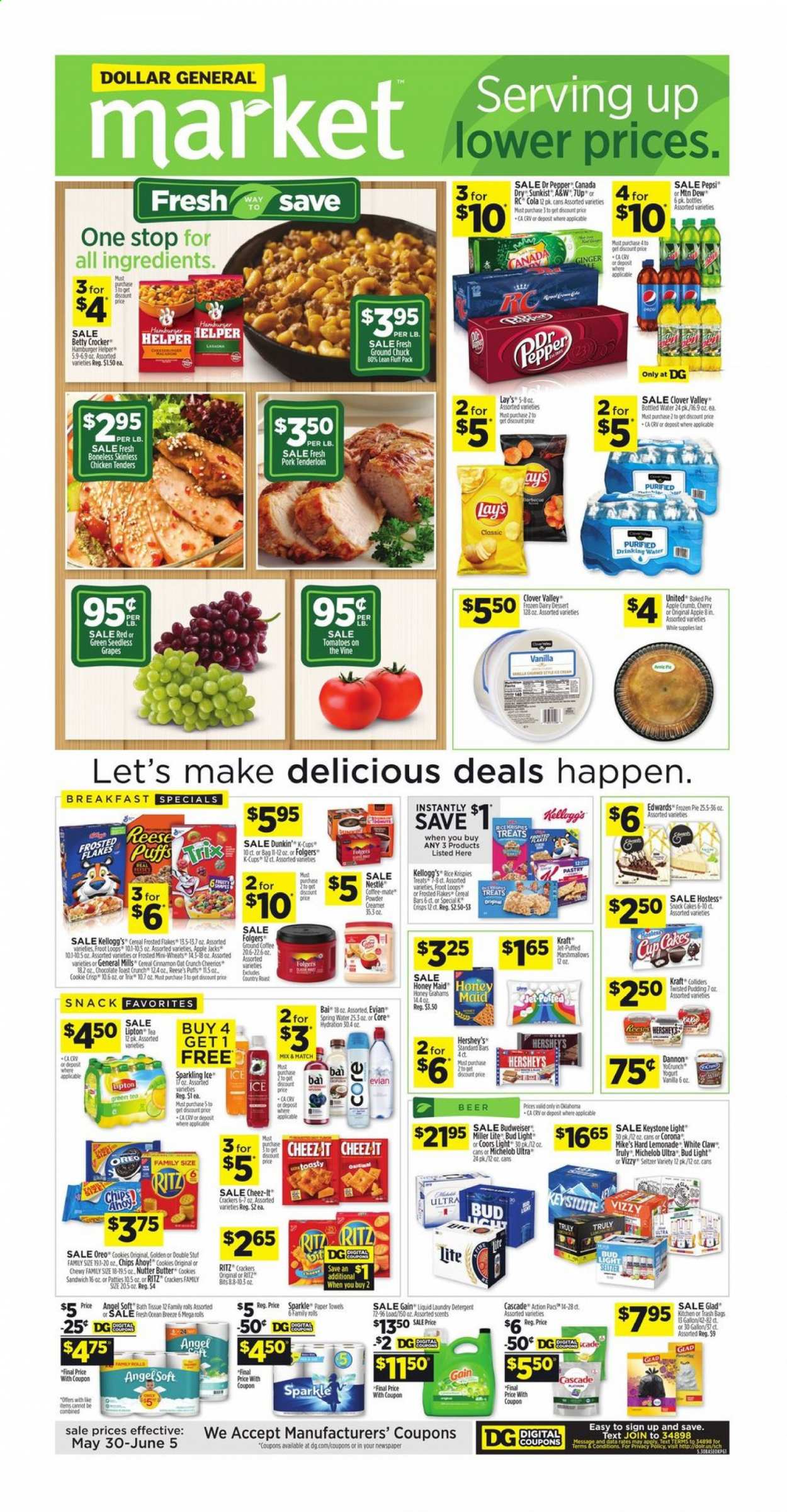 Dollar General ad - 05/30/2021 - 06/05/2021. Page 1