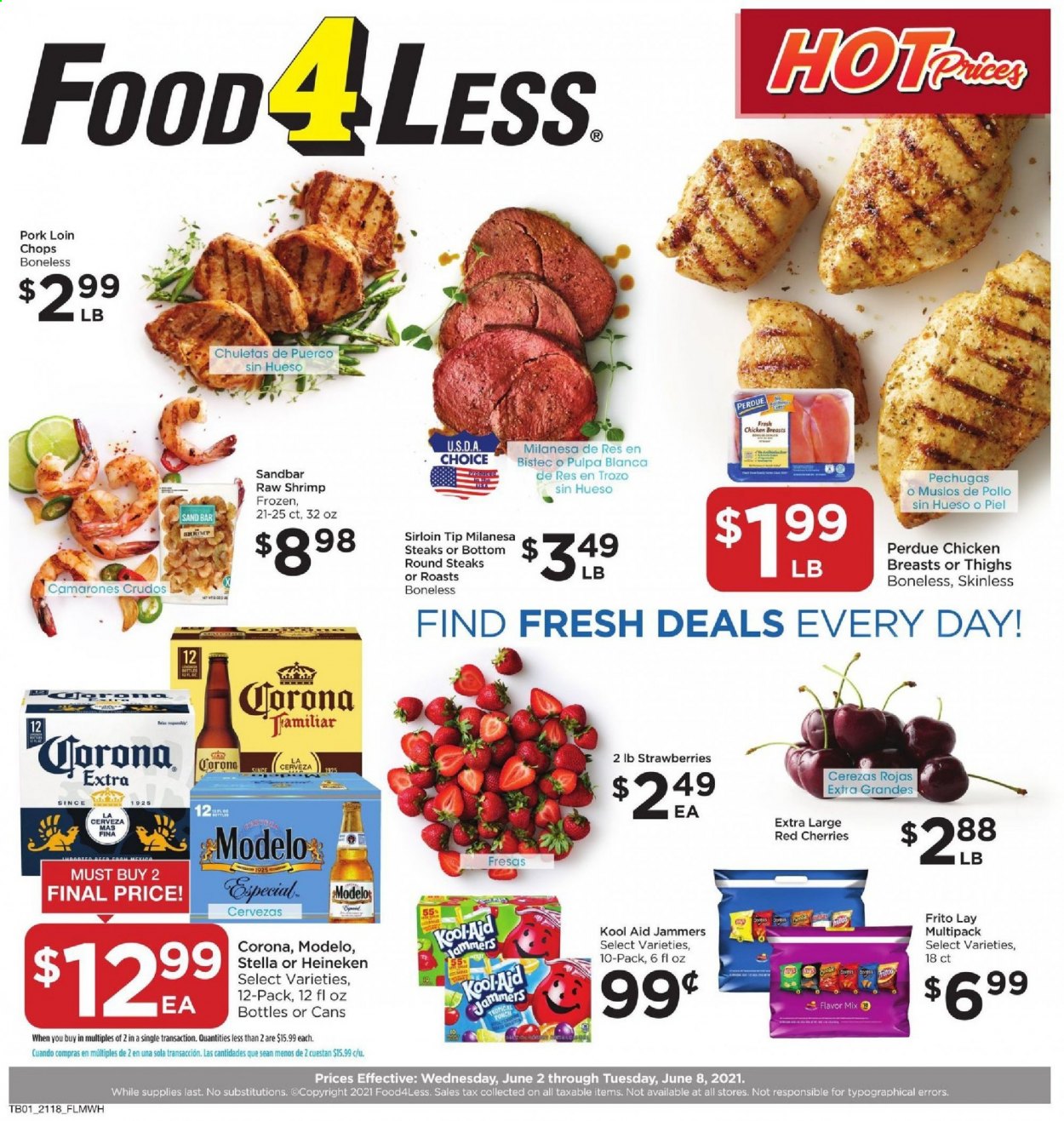 Food 4 Less ad - 06/02/2021 - 06/08/2021. Page 1