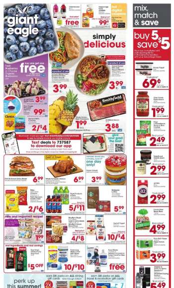 Giant Eagle Flyer - 06.03.2021 - 06.09.2021.