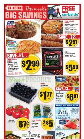 H-E-B Flyer - 06.02.2021 - 06.08.2021.