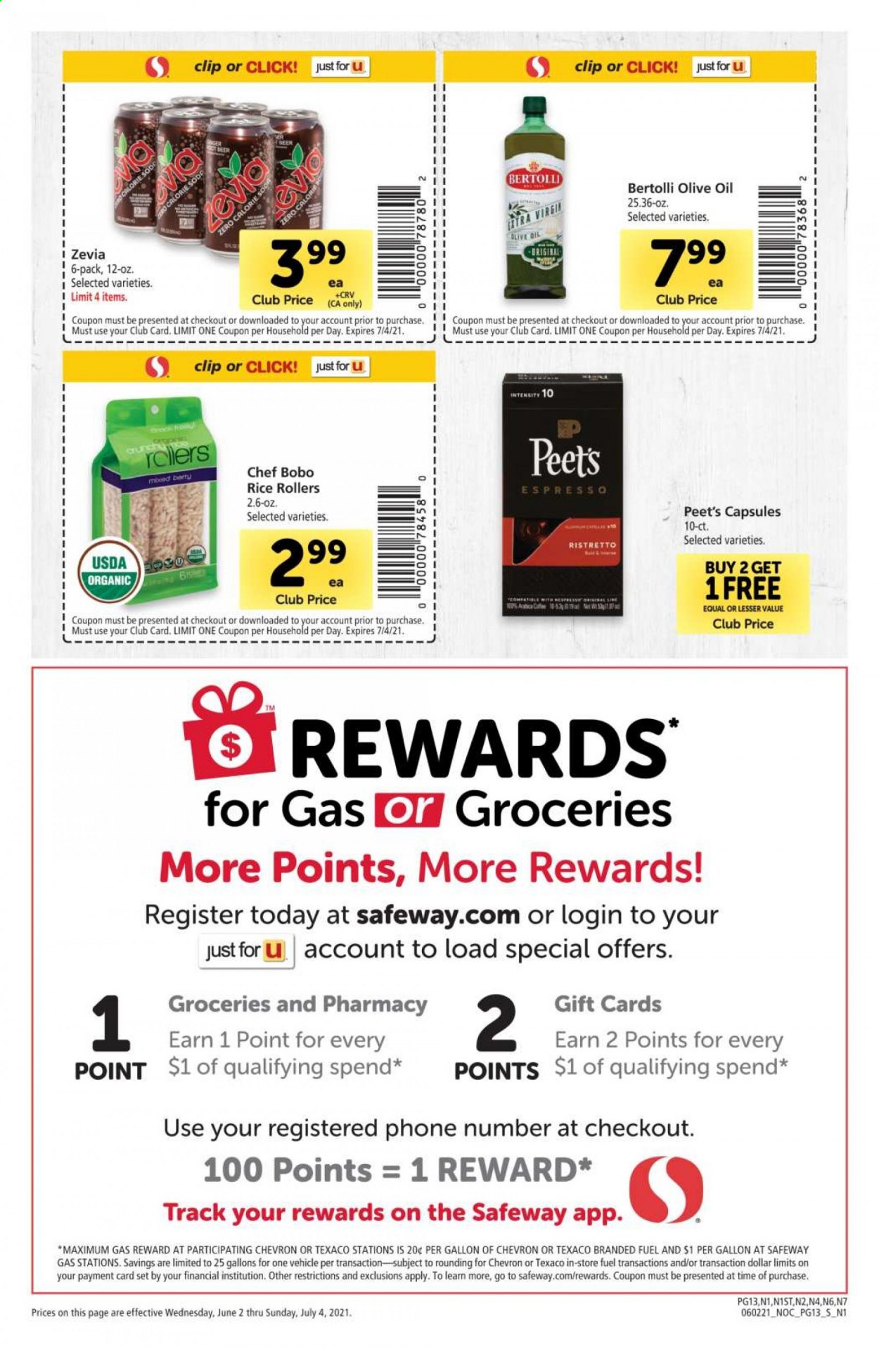 Safeway ad - 06/02/2021 - 07/04/2021. Page 13