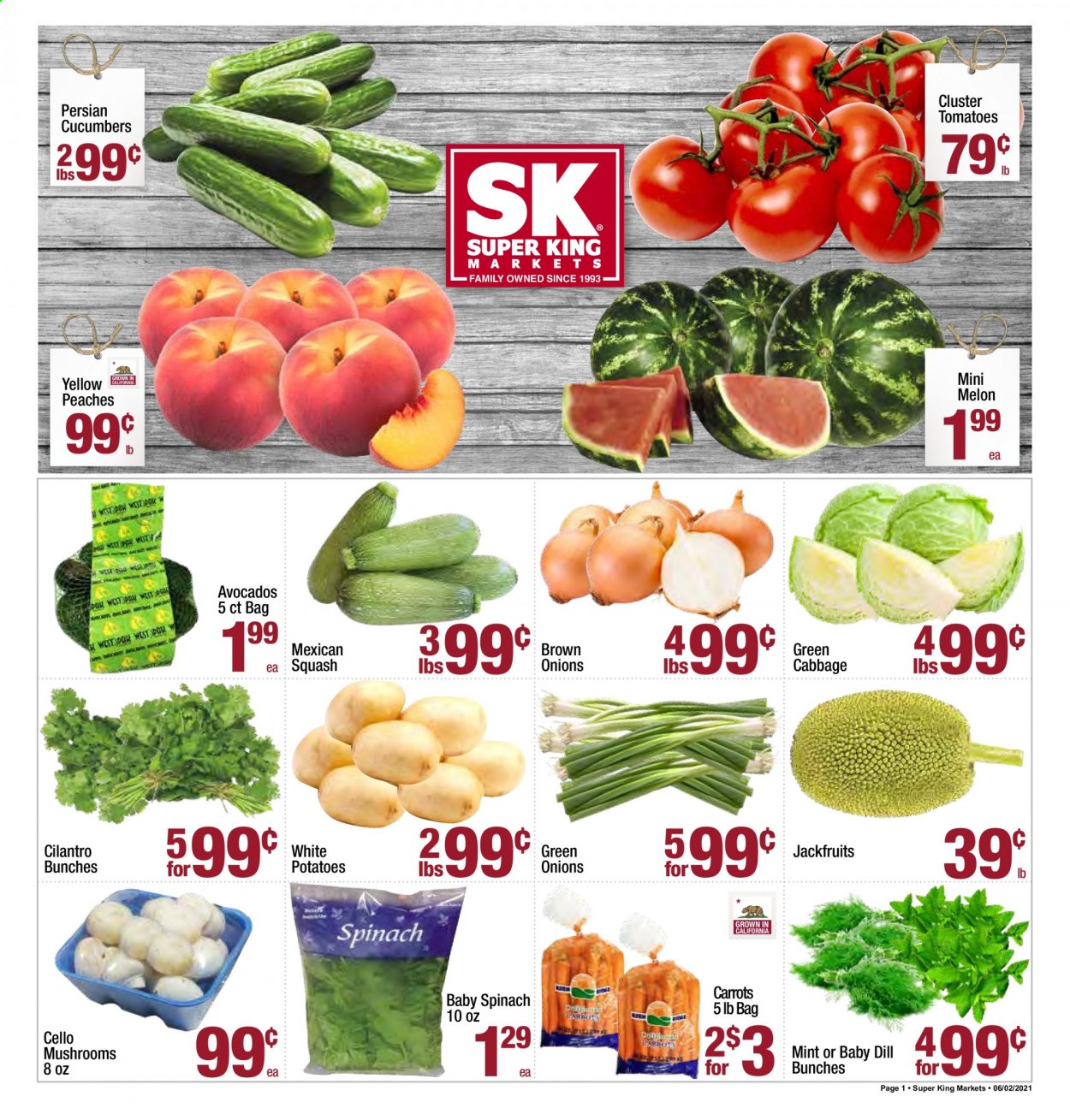 Super King Markets ad - 06/02/2021 - 06/08/2021. Page 1