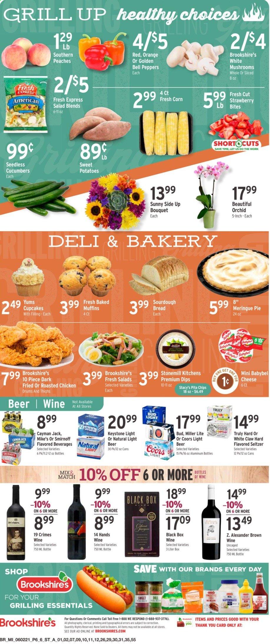 Brookshires ad - 06/02/2021 - 06/08/2021. Page 6