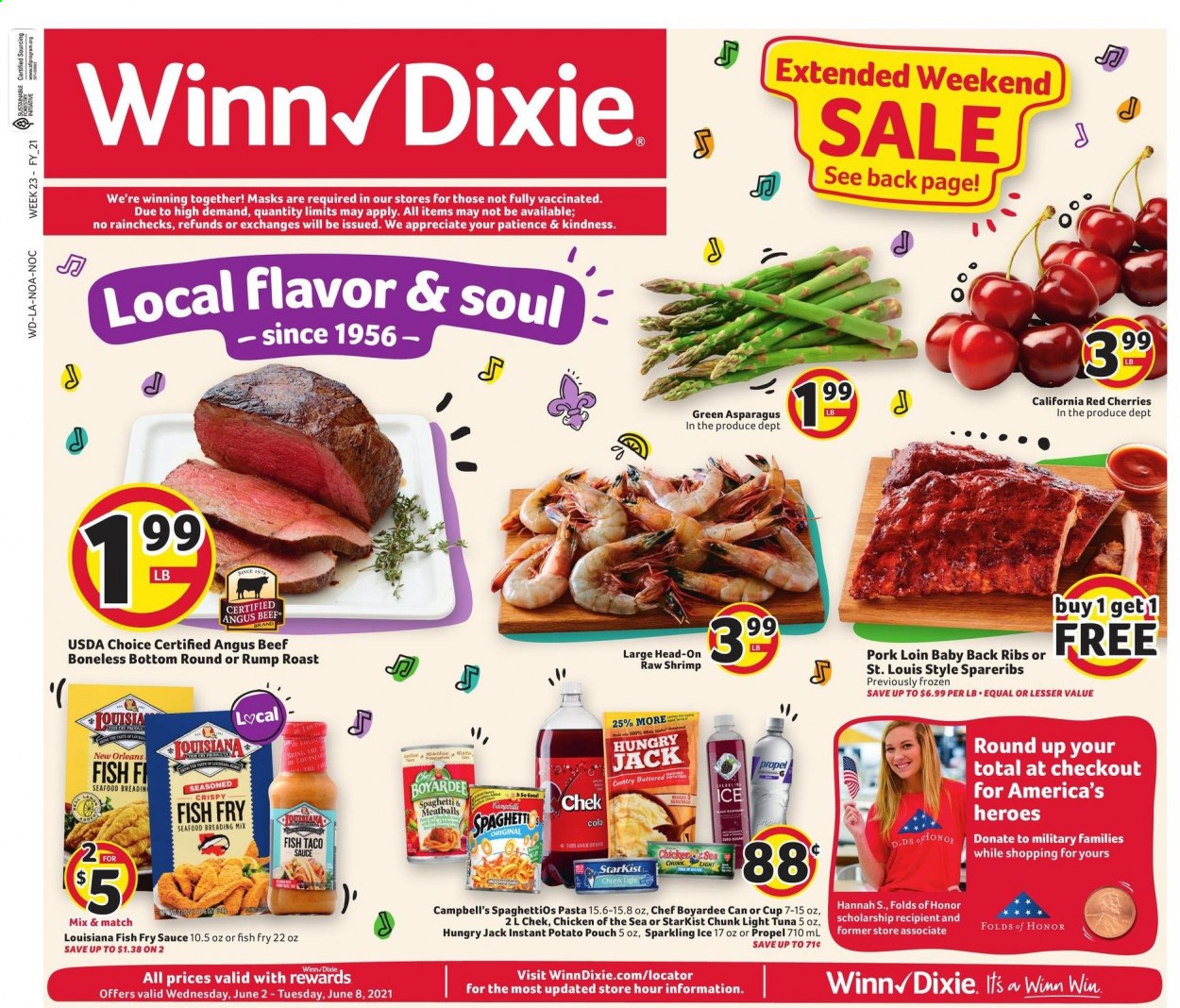 Winn Dixie ad - 06/02/2021 - 06/08/2021. Page 1