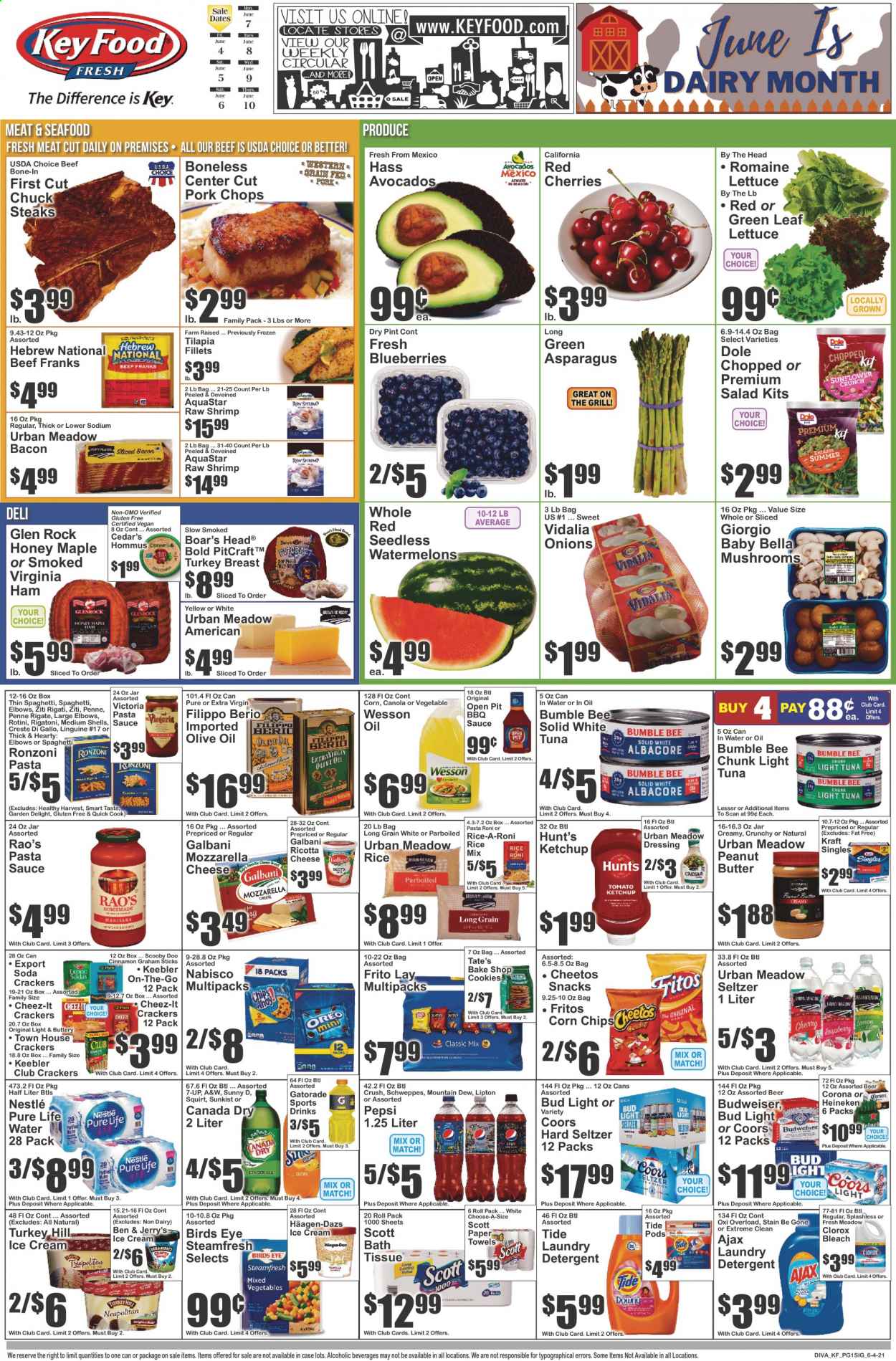 Key Food ad - 06/04/2021 - 06/10/2021. Page 1