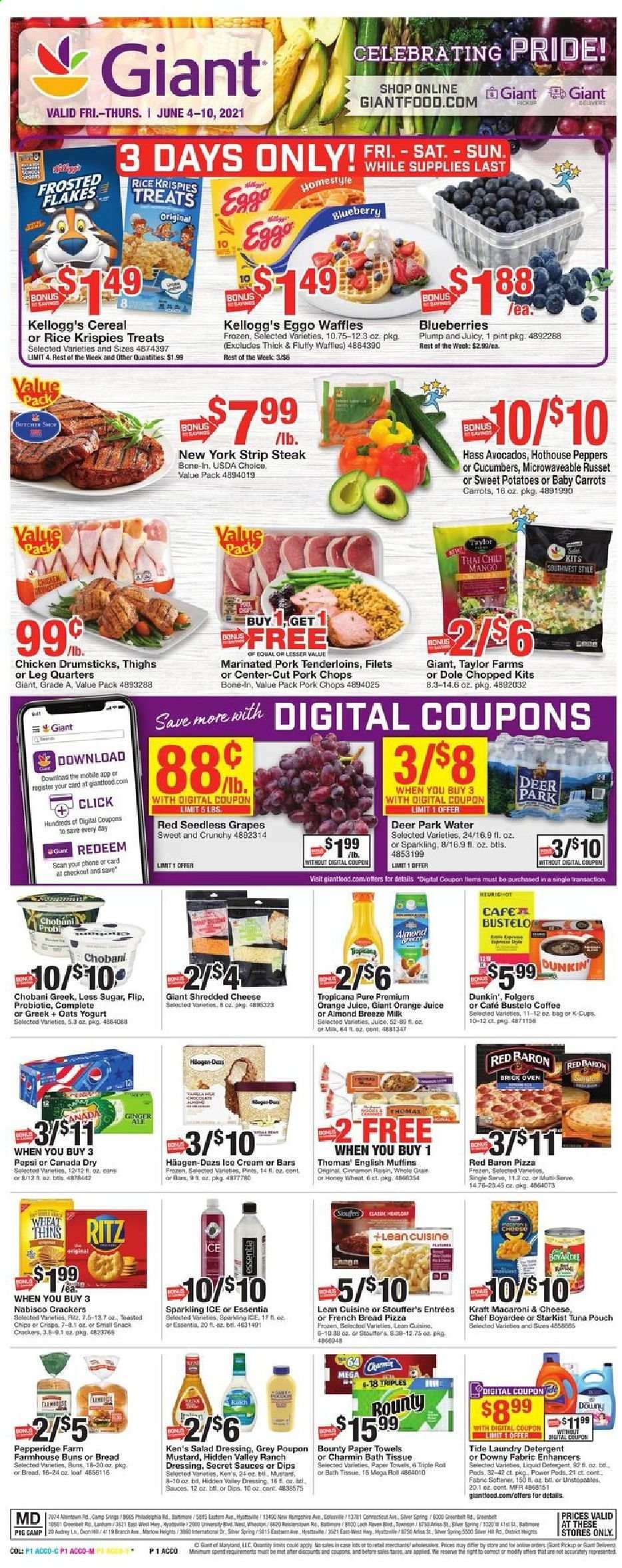 Giant Food ad - 06/04/2021 - 06/10/2021. Page 1